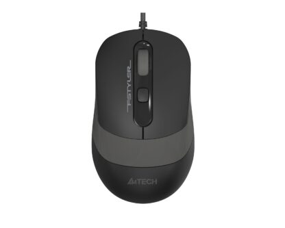 Миша дротова безшумна Fstyler, USB, 1600 dpi, сірий A4Tech FM10ST