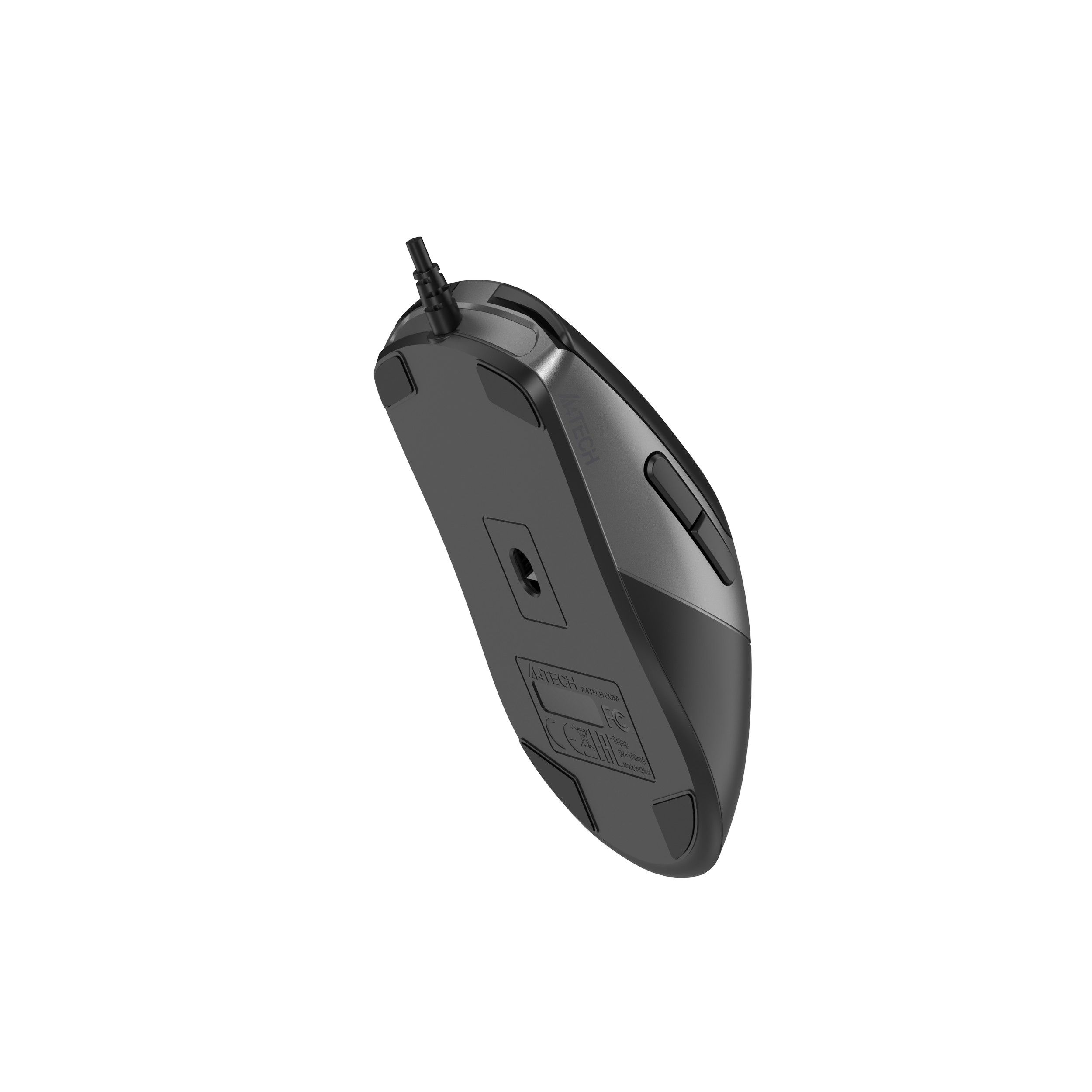 Миша дротова безшумна Fstyler, USB, 4000 dpi, Double Click A4Tech — фото 10