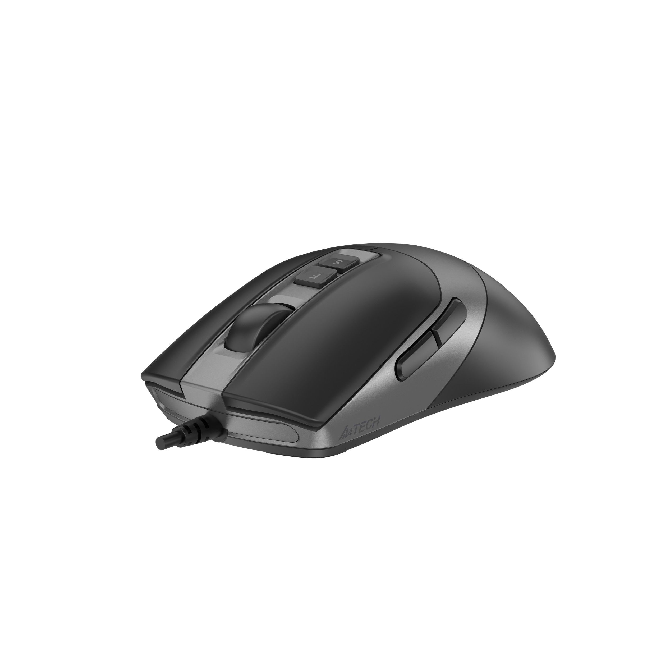Миша дротова безшумна Fstyler, USB, 4000 dpi, Double Click A4Tech — фото 5