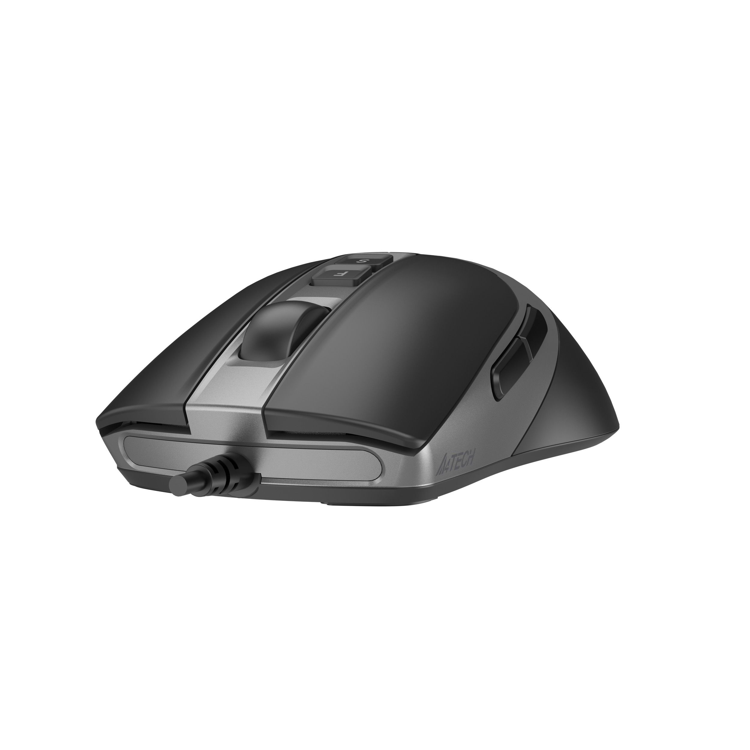 Миша дротова безшумна Fstyler, USB, 4000 dpi, Double Click A4Tech — фото 7