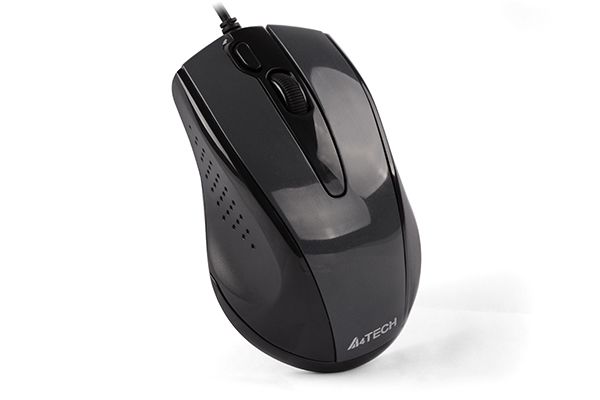 Миша дротова безшумна USB, 1200 DPI A4Tech N-500FS — фото 2