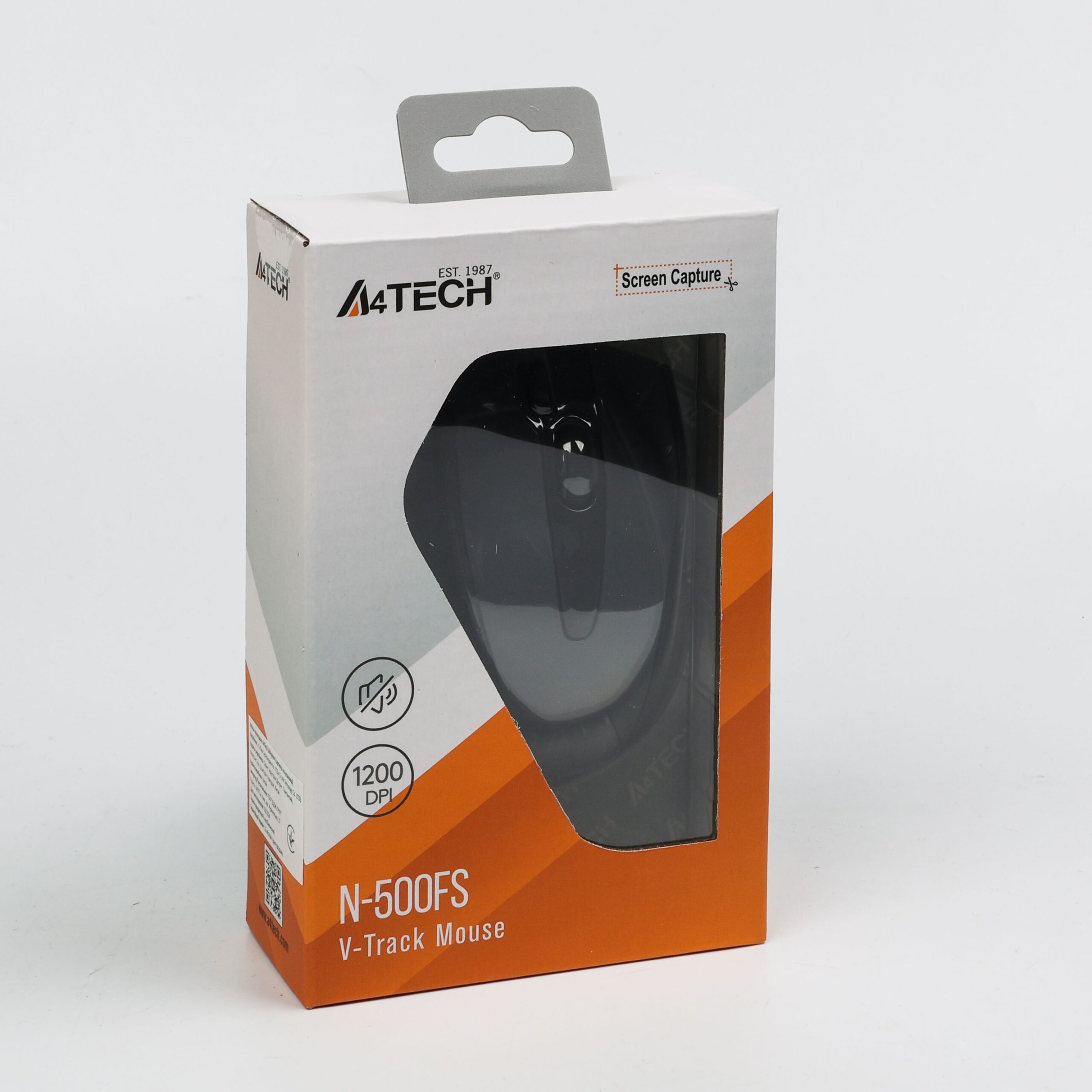 Миша дротова безшумна USB, 1200 DPI A4Tech N-500FS — фото 6