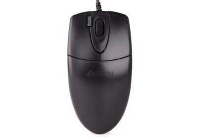Миша дротова безшумна USB, 1200 dpi, подвійний клік, 5 М натискань