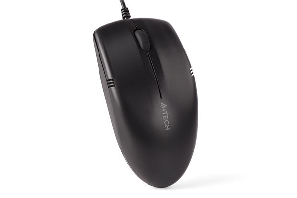 Миша дротова безшумна V-Track USB, 1200 dpi A4Tech OP-530NUS USB — фото 2