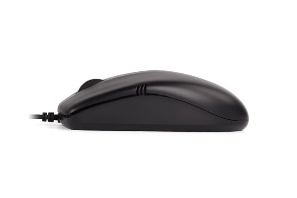 Миша дротова безшумна V-Track USB, 1200 dpi A4Tech OP-530NUS USB — фото 3