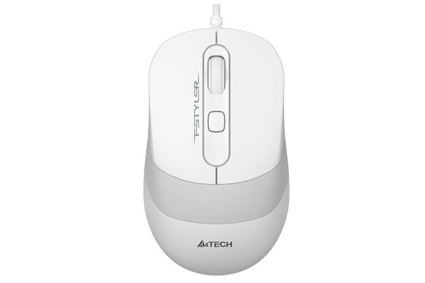 Миша дротова Fstyler, USB, 1600 dpi, білий A4Tech FM10