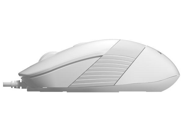 Миша дротова Fstyler, USB, 1600 dpi, білий A4Tech FM10 — фото 2
