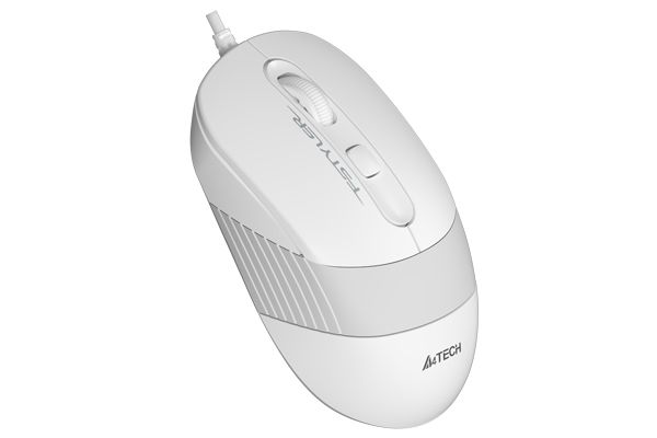 Миша дротова Fstyler, USB, 1600 dpi, білий A4Tech FM10 — фото 5
