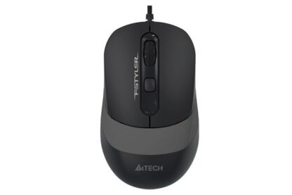 Миша дротова Fstyler, USB, 1600 dpi, чорний + сірий A4Tech FM10