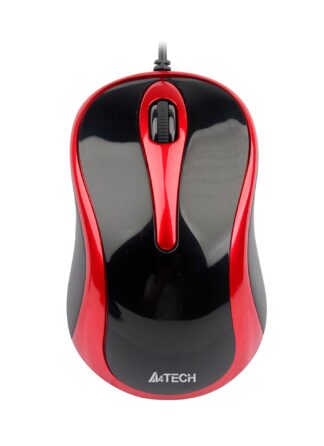 Миша дротова міні V-Track USB, 1200 DPI, 4D колесо A4Tech N-350-2