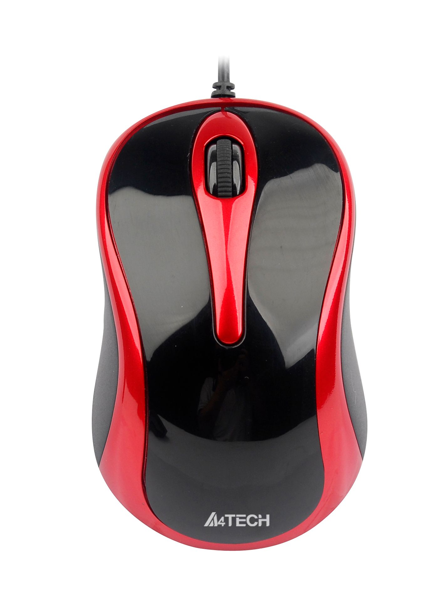 Миша дротова міні V-Track USB, 1200 DPI, 4D колесо A4Tech N-350-2