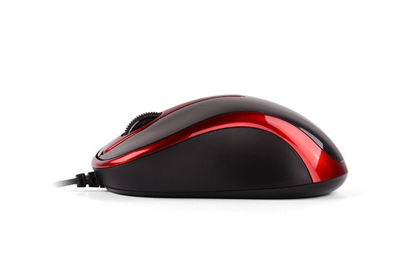 Миша дротова міні V-Track USB, 1200 DPI, 4D колесо A4Tech N-350-2 — фото 3