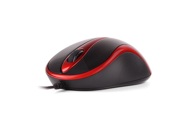 Миша дротова міні V-Track USB, 1200 DPI, 4D колесо A4Tech N-350-2 — фото 4