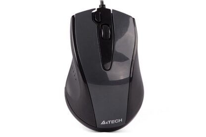 Миша дротова міні V-Track USB, 1200 DPI A4Tech N-500F-1 glossy grey