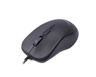 Миша дротова, оптична, 3 кнопки, USB, 1000 dpi, чорн a Maxxter Mc-3B01