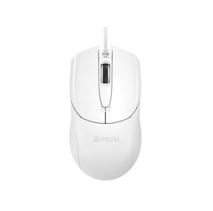 Миша дротова USB, 1200 DPI A4Tech OP-750S USB білий