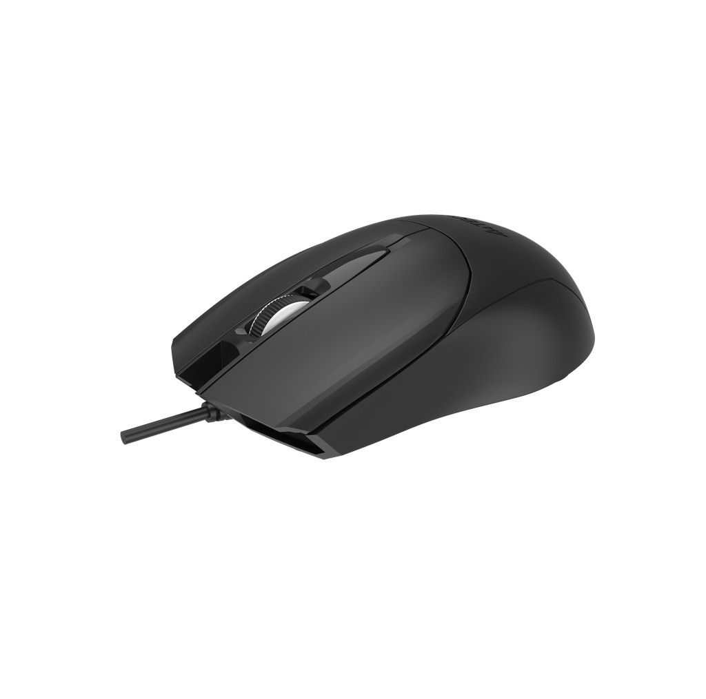 Миша дротова USB, 1200 DPI A4Tech OP-750S USB чорний — фото 6