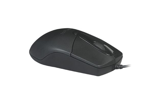 Миша дротова USB, 1200 DPI, подвійне натискання A4Tech OP-730D USB — фото 5