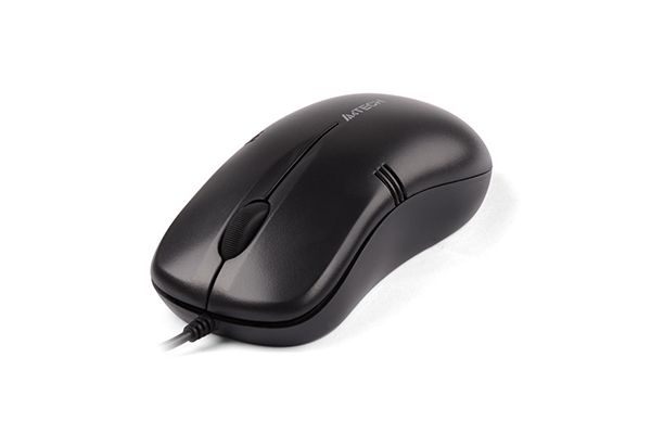Миша дротова V-Track USB, 1200 DPI A4Tech OP-560NU USB чорний — фото 5