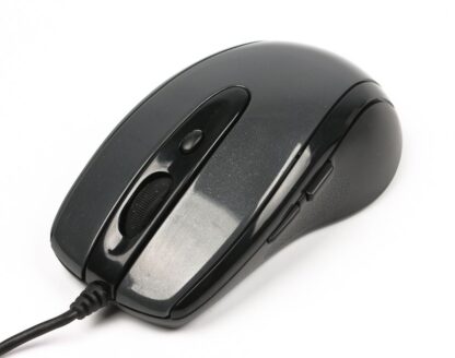 Миша дротова V-Track USB, 1600 dpi A4Tech N-708X glossy grey