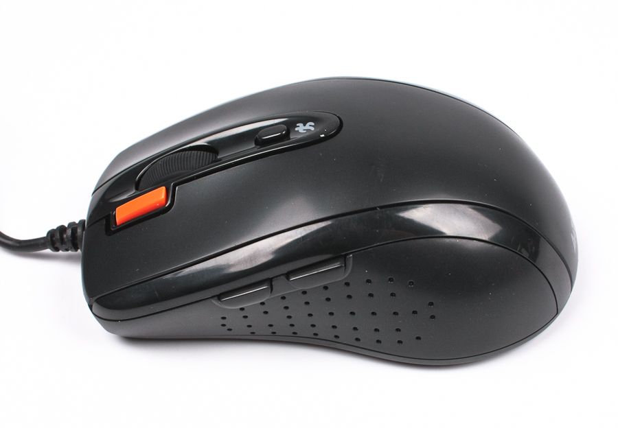 Миша дротова V-Track USB, 1600 dpi A4Tech N-70FX-1 чорний — фото 2