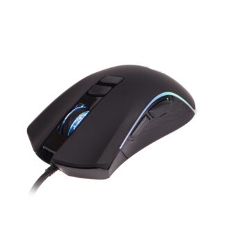 Миша ігрова, Instant 725, 7 кнопок, 7200 DPI, RGB, USB, чорна Maxxter