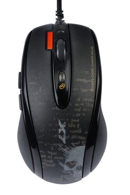 Миша ігрова, USB, 3000 dpi A4Tech F5 USB mystic black