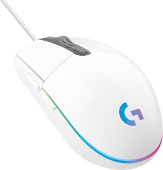 Миша LOGITECH G102 Lightsync біла