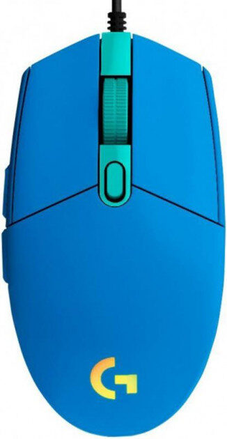 Миша LOGITECH G102 Lightsync - Синя