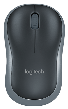 Миша LOGITECH Wireless Mouse M185 Swift Grey