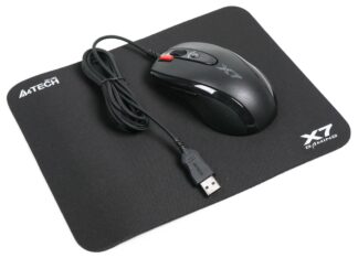 Миша X-710BK, 2000 DPI, USB + килимок X7-200MP (Bundle) A4Tech X-7120