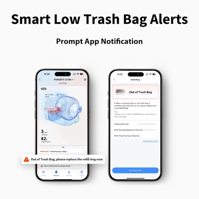 Мішки для сміття Petkit Purobot Ultra Waste Bag Set — фото 7