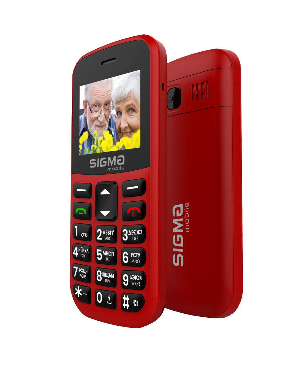 Мобільний телефон Sigma Comfort 50 EASY TYPE-C, 1,77", 1000 мА·год, чорний — фото 11