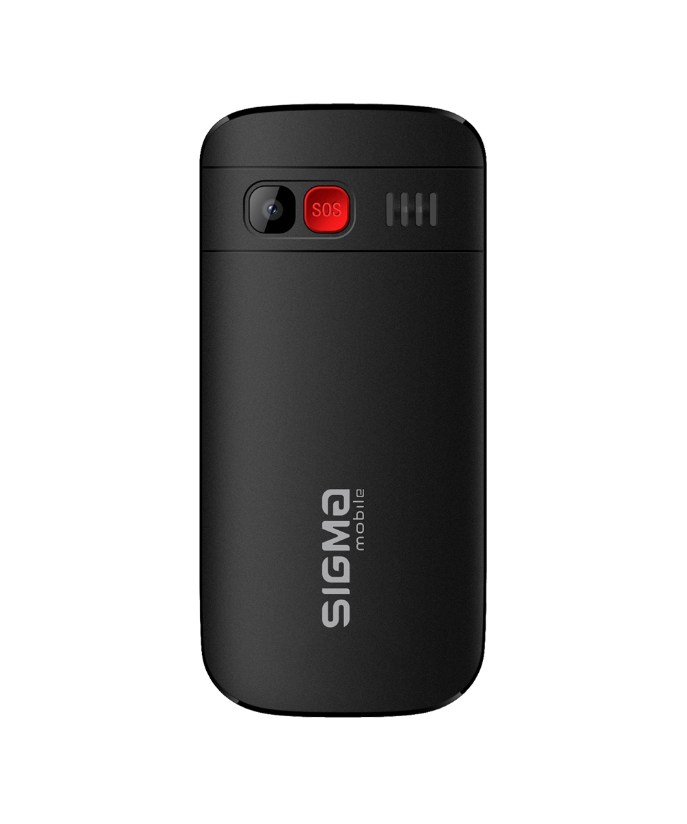 Мобільний телефон Sigma Comfort 50 EASY TYPE-C, 1,77", 1000 мА·год, чорний — фото 3