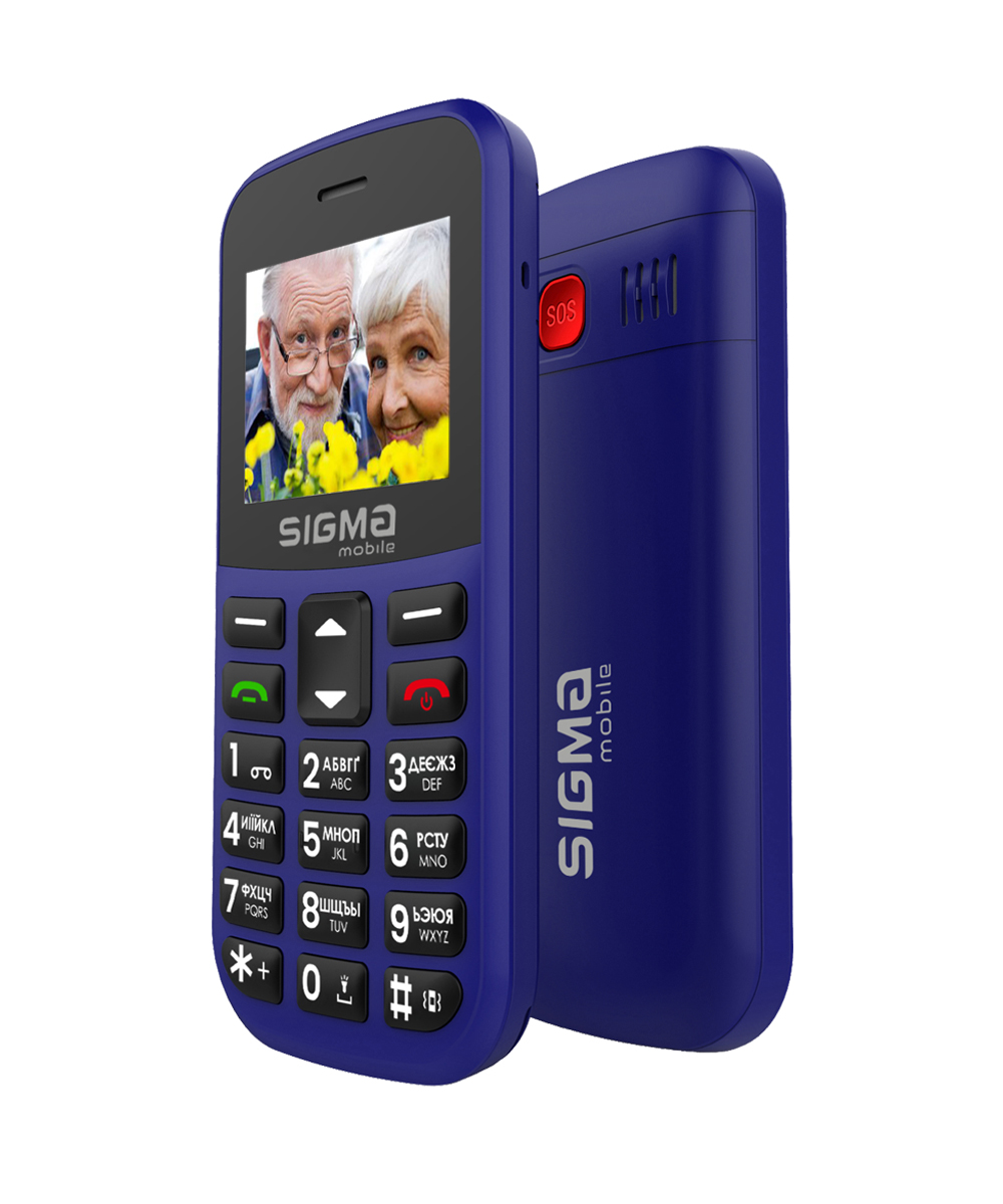 Мобільний телефон Sigma Comfort 50 EASY TYPE-C, 1,77", 1000 мА·год, чорний — фото 7