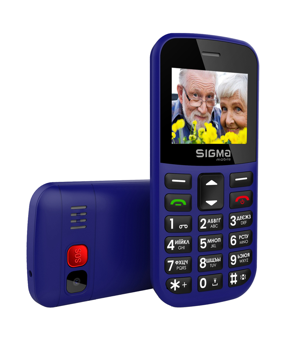 Мобільний телефон Sigma Comfort 50 EASY TYPE-C, 1,77", 1000 мА·год, чорний — фото 8