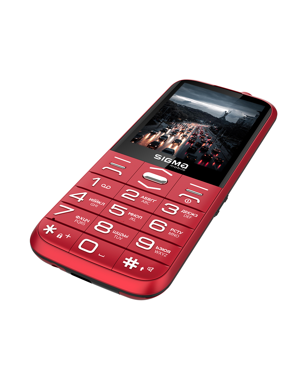 Мобільний телефон Sigma Comfort 50 GRACE TYPE-C, 2,8", 1700 мА·год, чорний — фото 10