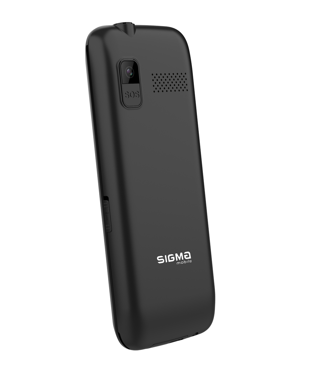 Мобільний телефон Sigma Comfort 50 GRACE TYPE-C, 2,8", 1700 мА·год, чорний — фото 4
