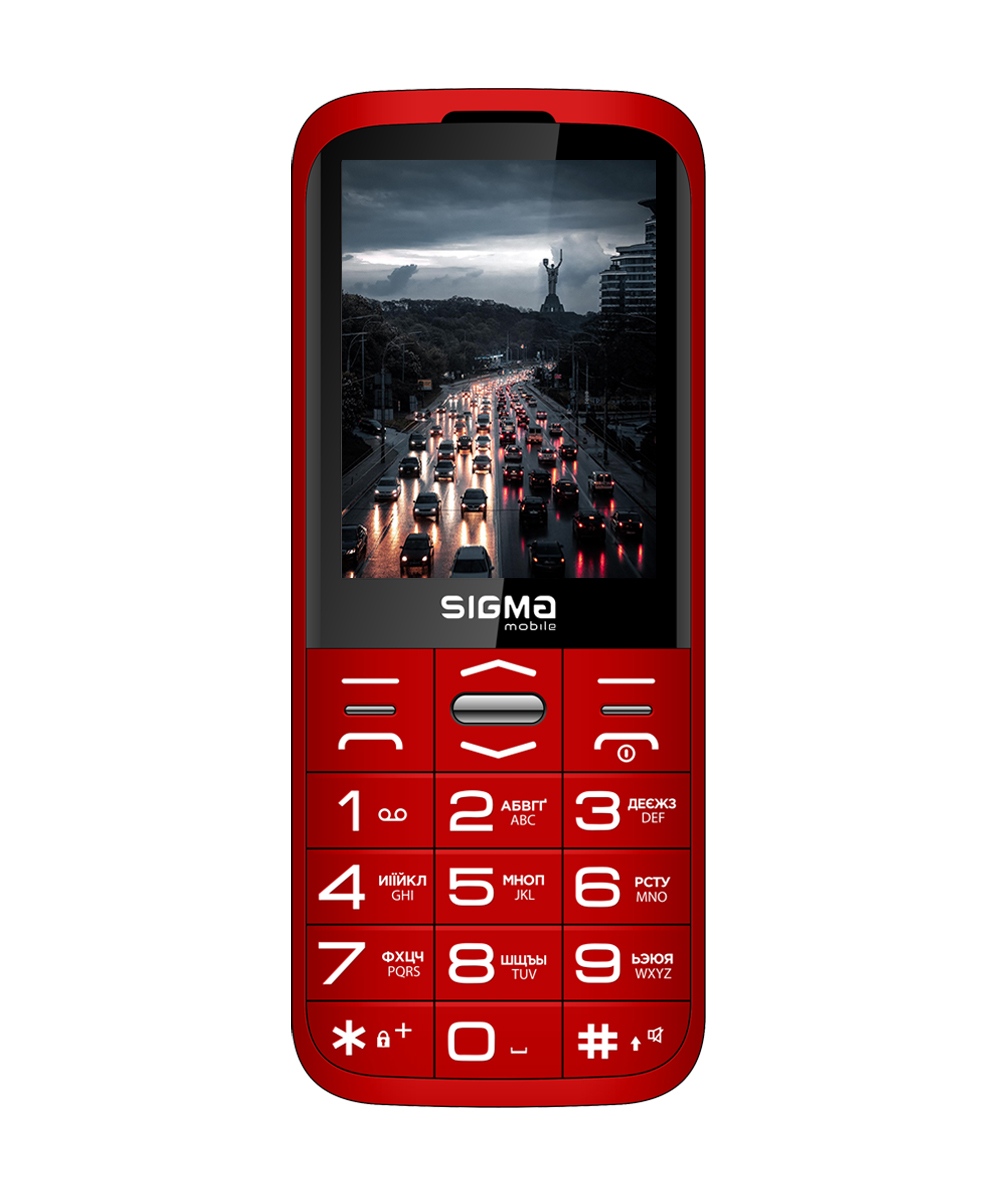 Мобільний телефон Sigma Comfort 50 GRACE TYPE-C, 2,8", 1700 мА·год, чорний — фото 6