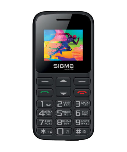 Мобільний телефон Sigma Comfort 50 HIT, 1,77", 1450 мА·год, чорний
