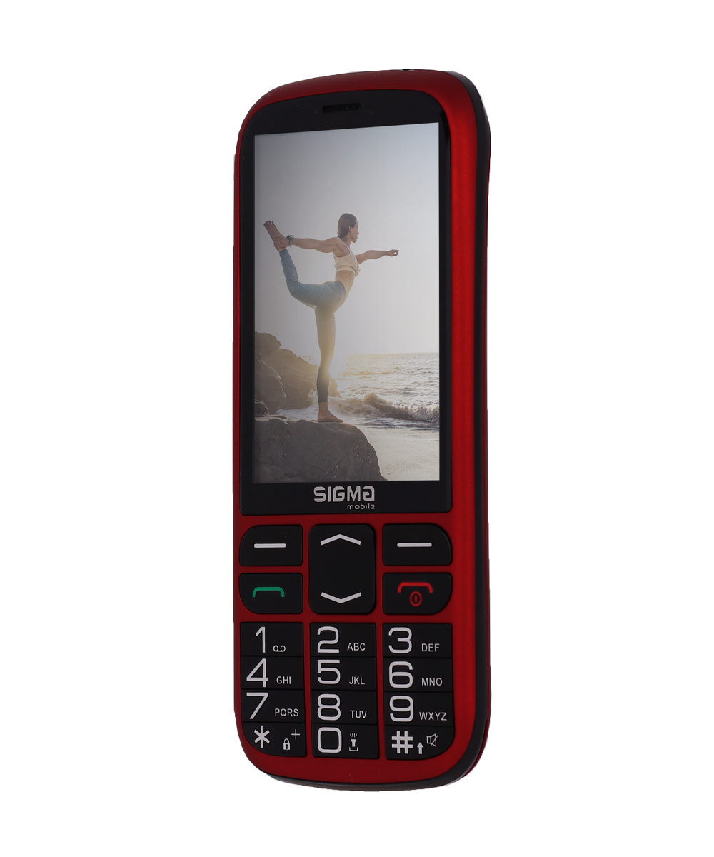 Мобільний телефон Sigma Comfort 50 Optima TYPE-C, 3,5", 2500 мА·год, чорний — фото 7