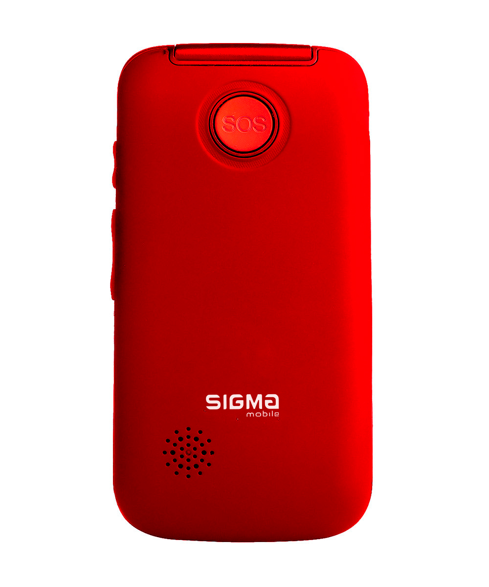 Мобільний телефон Sigma Comfort 50 Shell DUO Type-C, 2,4″+1,77″", 1000 мА·год, чорний — фото 2