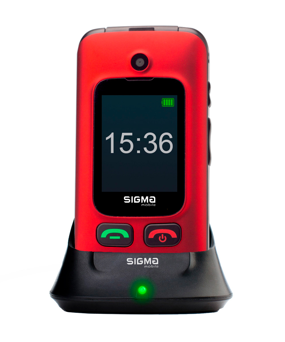 Мобільний телефон Sigma Comfort 50 Shell DUO Type-C, 2,4″+1,77″", 1000 мА·год, чорний — фото 5