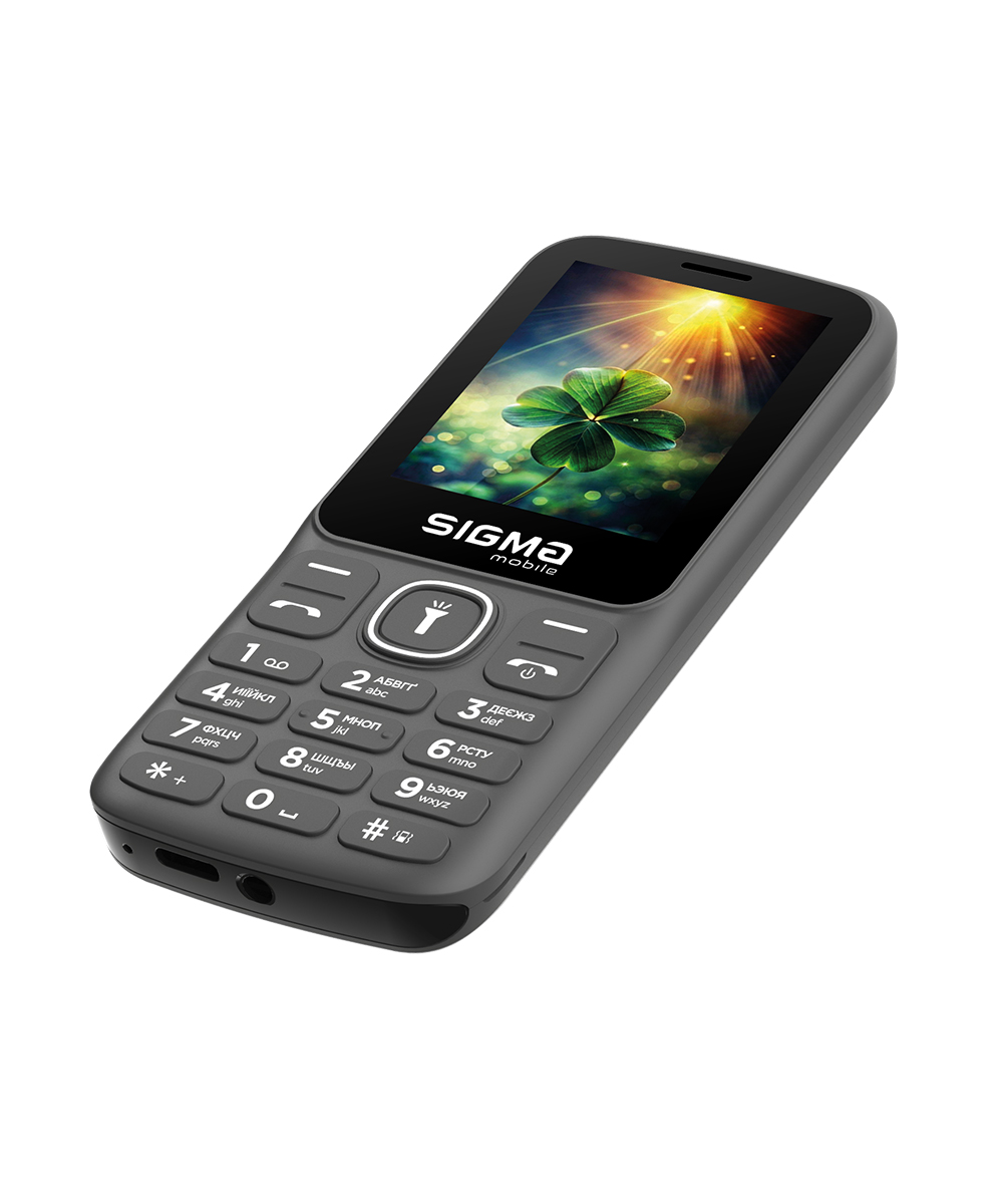 Мобільний телефон Sigma X-style 242 LUCKY, 2,4", 2500 мА·год, чорний — фото 11