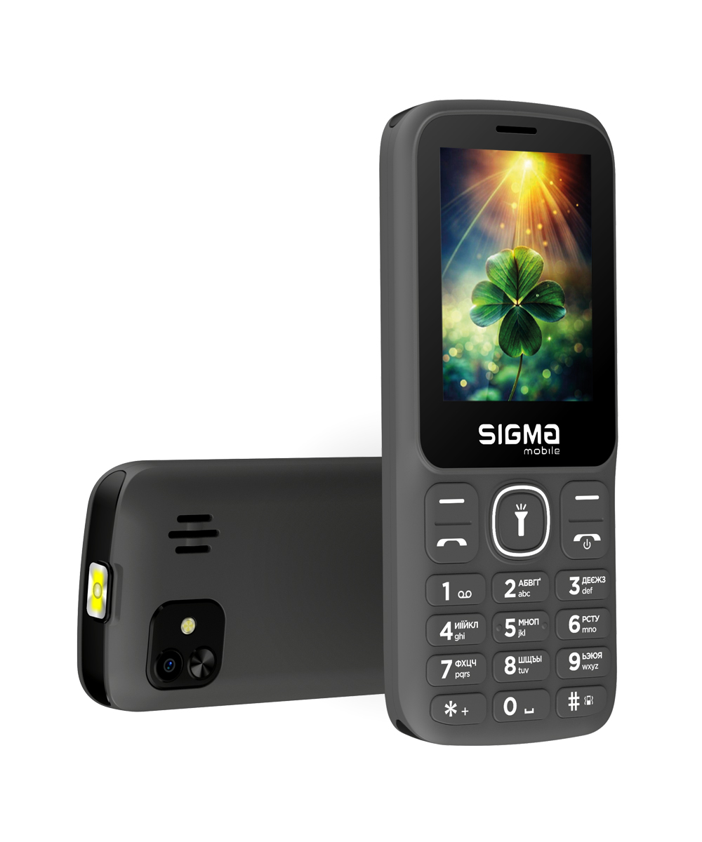 Мобільний телефон Sigma X-style 242 LUCKY, 2,4", 2500 мА·год, чорний — фото 12