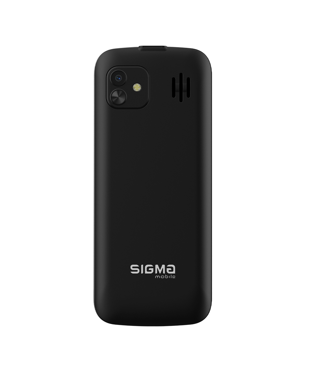 Мобільний телефон Sigma X-style 242 LUCKY, 2,4", 2500 мА·год, чорний — фото 3