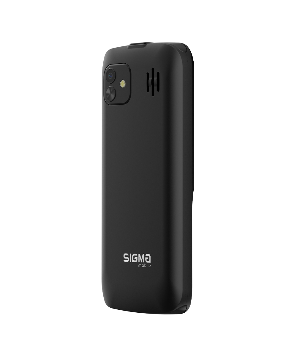 Мобільний телефон Sigma X-style 242 LUCKY, 2,4", 2500 мА·год, чорний — фото 5