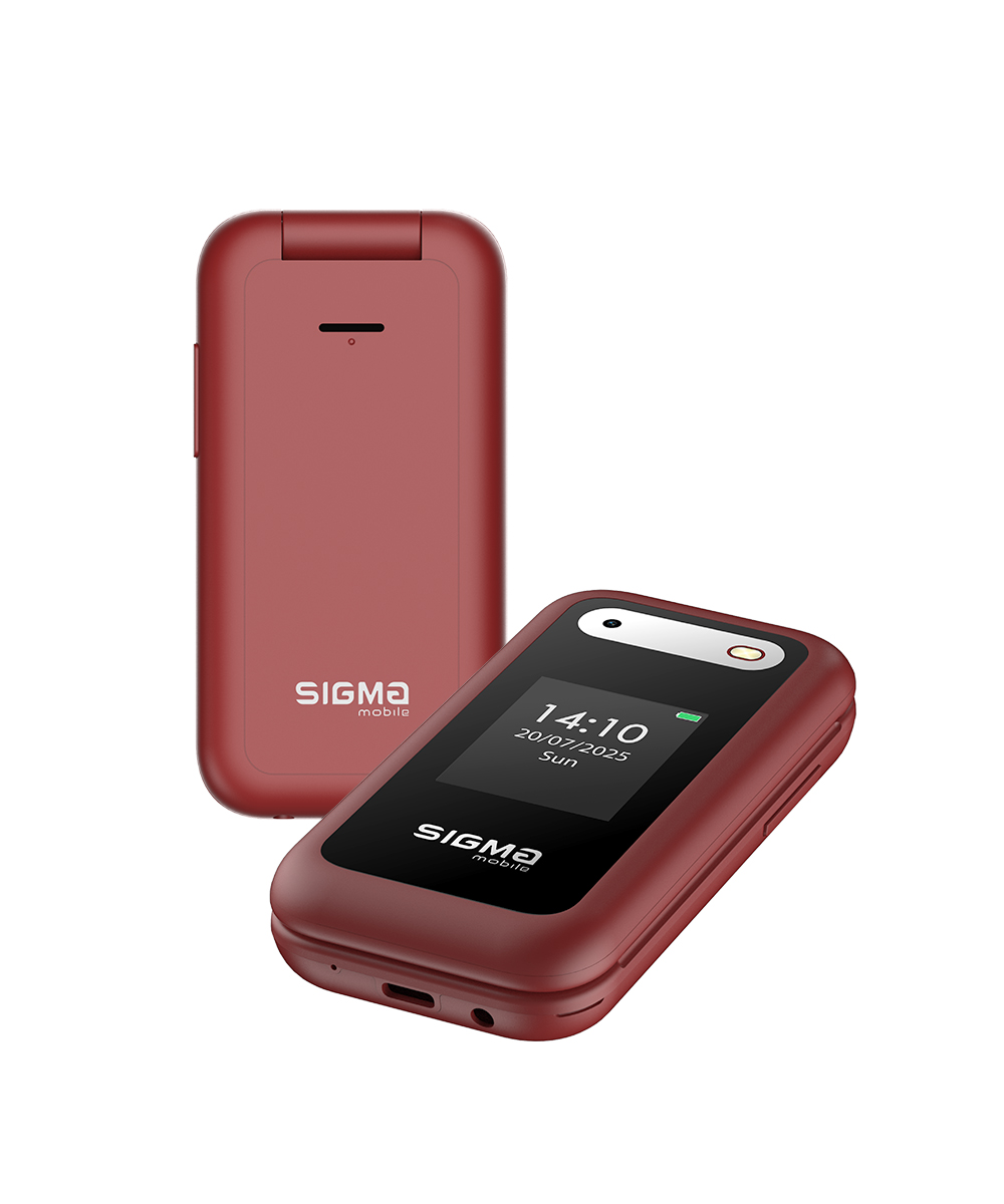Мобільний телефон Sigma X-style 281 CLIK, 2,8″+1,77″", 1400 мА·год, чорний — фото 10