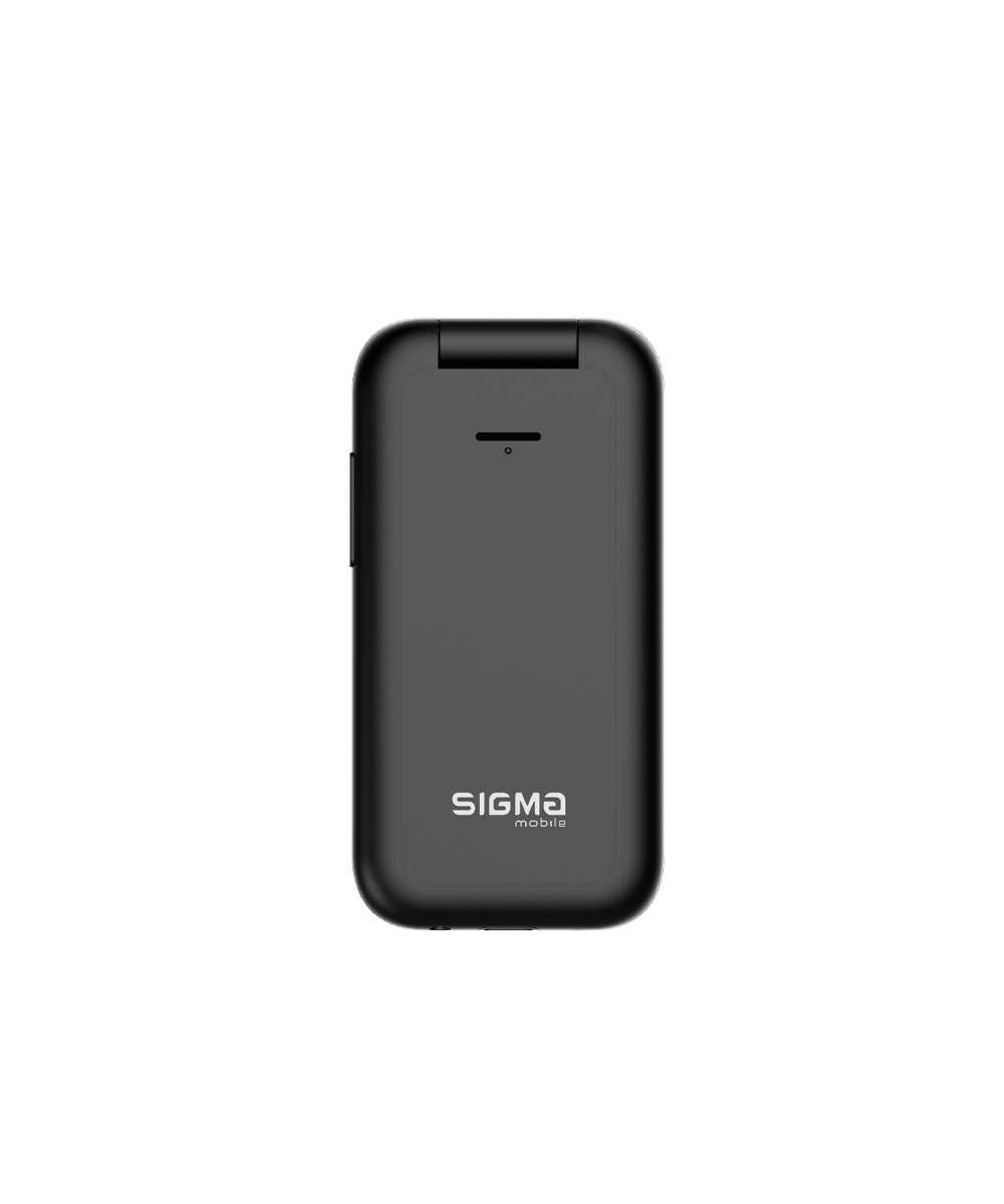 Мобільний телефон Sigma X-style 281 CLIK, 2,8″+1,77″", 1400 мА·год, чорний — фото 3