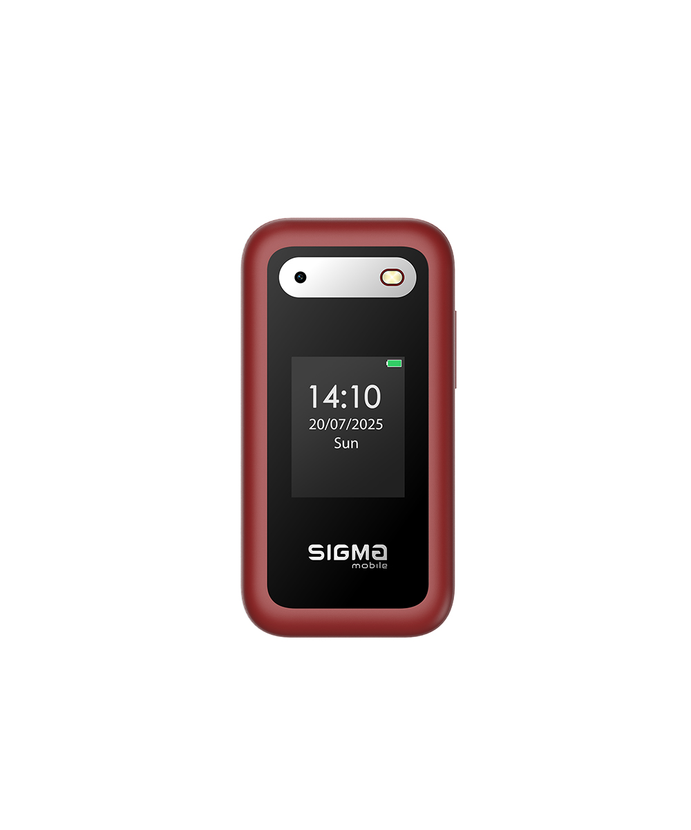 Мобільний телефон Sigma X-style 281 CLIK, 2,8″+1,77″", 1400 мА·год, чорний — фото 7